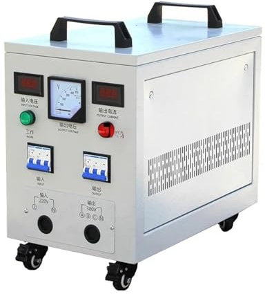 HTDRE Convertidor de Voltaje monofásico a trifásico 15 kVA 220 a 380 Transformador de Aislamiento