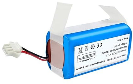 Batería De Litio De 14,4 V Y 2800 MAh. Compatible Con Cecotec Conga 950 990 1090 N79S N79 DN621. Accesorios For Aspiradoras(CEN360 361 DN620 621)