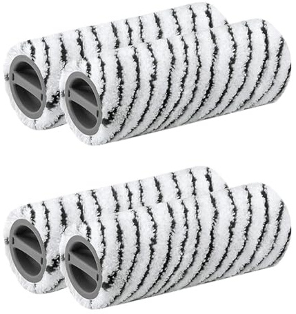 GWSBBRATM Cepillo De Rodillo De Piedra De 4 Piezas, Compatible con Karcher FC7 Premium FC7 FC5 Premium FC5 FC3, Piezas De Limpiador De Pisos Inalámbrico.