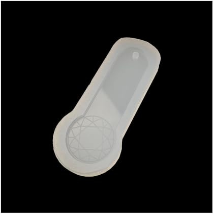 Shopping Trolley Token Simple Silicone Mould Handmade Casting Mould 65 mm Length for Epoxy & UV Resin, Coin Diameter 23 mm, 2 mm Thick, Chooseyours11 (Pack of 1)