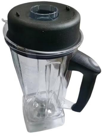 Pichet Carré De 2 L, Compatible Avec Biolomix, Mixeur T5200 Et G5200, Fond De Tasse Avec Couvercle À Lames Dentelées For Smoothies