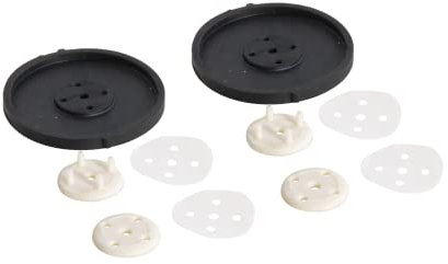 AquaForte 1 Komplettes Membranset für die AP35/AP45 Luftpumpen, Jährlich auswechseln, Wichtig für einen rechtzeitigen Austausch, Für eine gute Luftausbeute, Schwarz, Weiß