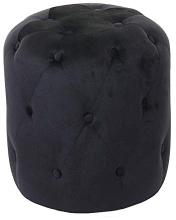 Mendler Taburete HWC de D22, Asiento Taburete ottomane, 42 x 39 cm