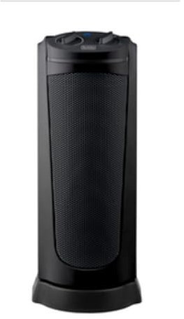 Black+Decker - Termoventilatore ceramico portatile BXSH2002E, 2000W, 3 modalità, termostato regolabile, oscillante, sensore antiribaltamento, protezione anticalore