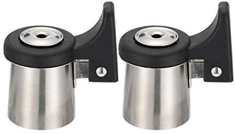 Cabilock 2pcs Judge Kettle Flute Easy Install Remove Stainless Steel Material Wide Compatibility
