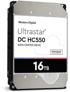 Western Digital Ultrastar DC HC550 - Disco duro de 16 TB - 3.5 interno - SAS [12 Gb/s SAS]