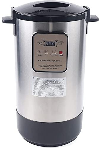 HUMNZR Machine De Fermentation EntièRement Automatique, Machine à YaourtièRe en Acier Inoxydable 12l YaourtièRe Multifonctionnelle éTanche, Fonction De Conservation De La Chaleur