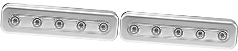 Gadpiparty 2 Stücke Kleiderschrank Lichter Batterie Powered Motion Sensor Nacht Licht Treppen Schrank Schublade Robuste Kunststoff Konstruktion