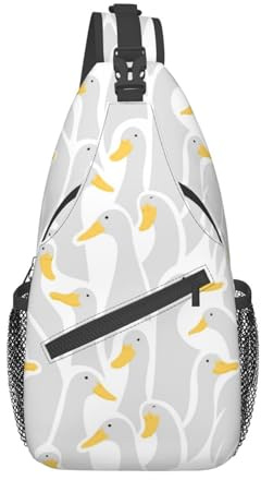 Goose-18 Goose Sling-Rucksack, Brusttasche, Umhängetasche, Schultertasche, Fitnessstudio, Radfahren, Reisen, Wandern, Tagesrucksack für Männer und Frauen