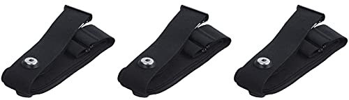 Uikdjgu 3X moniteur Cardiofrequencemetres/sangle poitrine/testeur de frequence cardiaque Noir