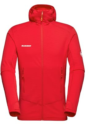 Mammut Veste à capuche Taiss Light ML Hardshell pour homme, rouge, M