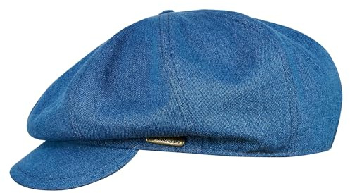 Sterkowski Modell Vigo Ballonmütze | 100% Leinen Schirmmütze für Männer und Frauen | Leicht und Bequem Newsboy Cap