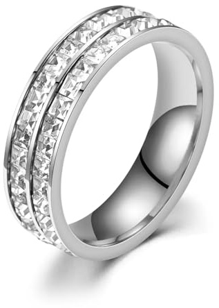 Ring Ringe Damen Bijouterie Herren Hip Hop Iced Out Kristall Bling Frau Ringe Mode Ringe Für Männer Frauen Hochzeit Engagement Schmuck