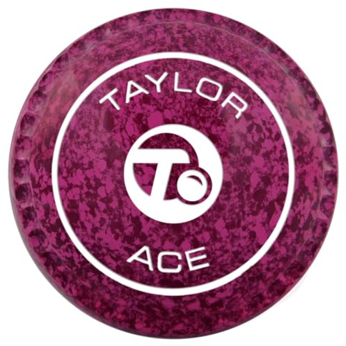 Taylor ACE Bowls Raspberry Ripple - Set of 4, Heavy, Size 2, Progrip