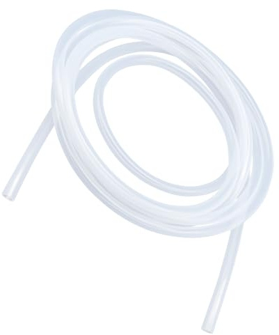 LAVMHAB Silikonschlauch 8mm x 12mm 6 Meter Länge, Lebensmitteltaugliche Schläuche Flexibler Schlauch Klar Wasser Luft Rohre für die Pumpe übertragen