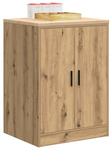 Genérico Armario de Almacenamiento para Garaje Roble Artesano 60x51x85cm,Armarios industriales-860579