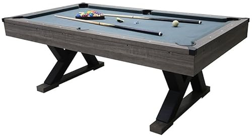 7ft Pool Table – Unique Design – Includes All Accessories – Indoor Game for Kids & Adults