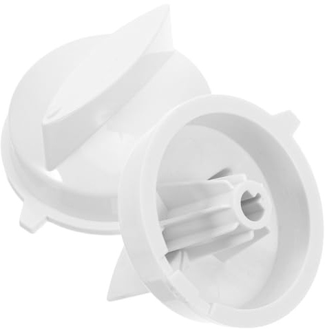 DIYEAH 2 Piezas Perillas de Cocina de Repuesto para Microondas Perillas de Control de Eje Forma de D de Plástico para Horno para Electrodomésticos