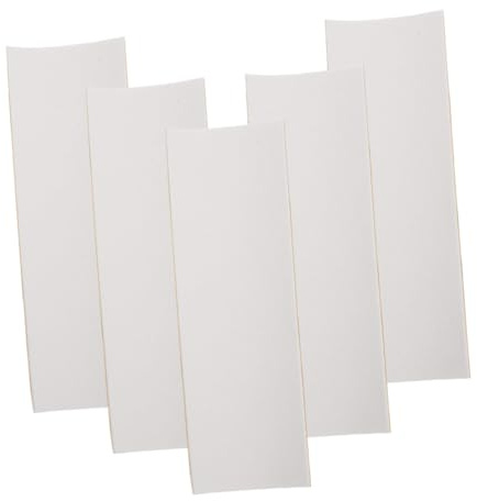 NOLITOY 5 Piezas Cinta Antideslizante para Patineta de Dedos Adhesiva y Espuma Suave Accesorio para Entrenamiento y Competición de Fingerboard