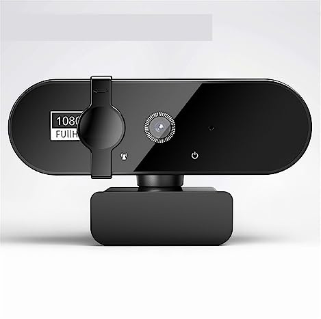OutFyt Webcam 4K 1080P Mini caméra 2K Full HD avec Microphone 15-30fps USB Web Cam for PC Portable de Prise Vue vidéo, Garde de Flux(1080P)