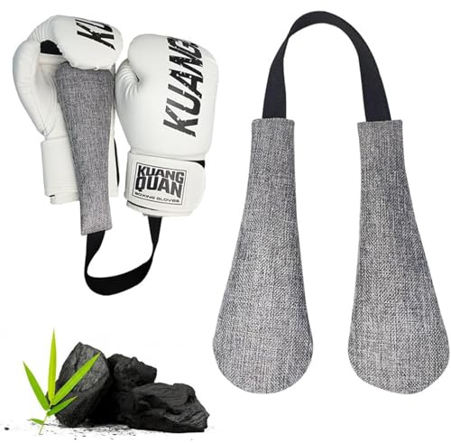 PYRUVAE Desodorizante Guantes Boxeo, Desodorante Zapatos Anti-Olores, Charcoal Deodorizer Para Manoplas De Boxeo, Removedor De Olores Natural
