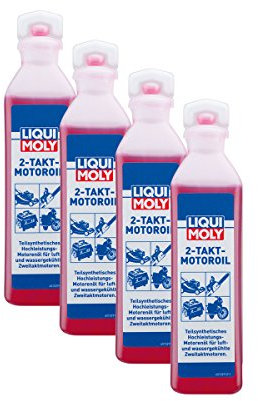 Liqui Moly 4X 1029 2-Takt-Motoroil selbstmischend Rasenmäher Motorsäge Öl 100
