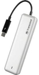 Transcend JetDrive 855 Interno SSD 240 GB para Macbook PCIexpress Gen3 x4 NVMe (Kit con Cubierta Externo Thunderbolt, Funda y Destornillador) TS240GJDM855