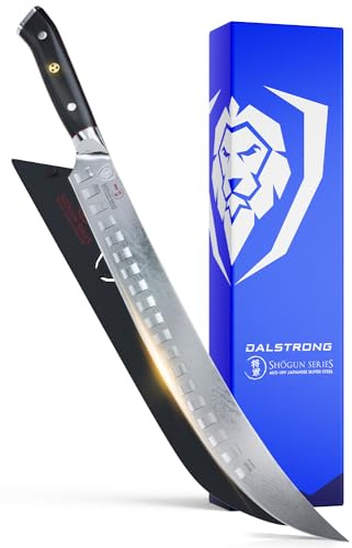 Dalstrong - Coltello cimitar, serie Shogun, acciaio giapponese AUS-10V, 31,8 cm, con guaina