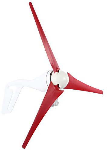 200W Wind Generator Kit, 12V/24V Output Wind Mill Generator Kit,3-Blades 58cm(23in) Length, Nylon Fiber Power Windmill Generator for Wind Solar Hybrid System(24V)