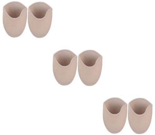 minkissy 3paare Ballett Fußschutz Elastische Fußzehenschoner Für Tänzerinnen Schützt Die Zehen Und Bietet Flexibilität Für Verschiedene Schuhgrößen Für Ballett Und Gymnastik