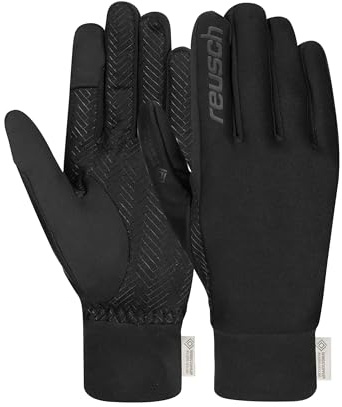 Reusch Outdoor Handschuhe für Herren & Damen | Touchscreen-kompatibel | winddichte & atmungsaktive Sporthandschuhe für Running, Radfahren & Freizeit, Größe 6-11, Karayel WINDSTOPPER TOUCH-TEC