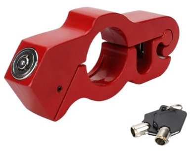 Bremsscheibenschloss Motorrad Roller Griff Solides Schloss Mit 2 Schlüsseln Motorrad Lenkerschloss Sicherheits Lenkerbremse