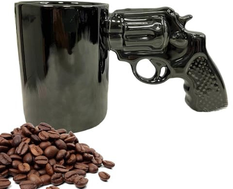 Tazza in ceramica divertente – Grande tazza da caffè da viaggio, tazza da tè e latte creativo | Grande tazza in ceramica regalo personalizzata, tazza da caffè divertente elegante per mamma, papà,