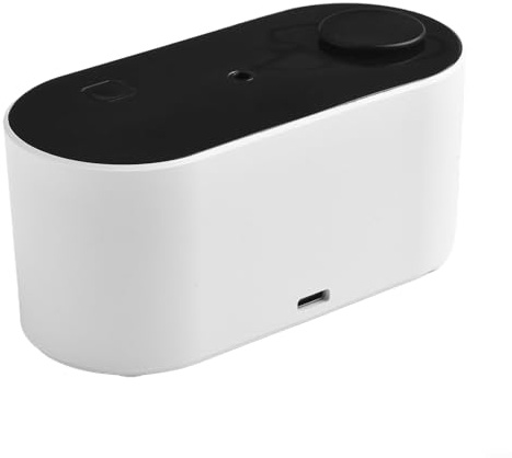 Diffuseur d'huiles essentielles nébuliseur sans eau, mini machine à air parfumé, diffuseur d'huiles essentielles chargé par USB, pour chambre, maison, bureau (blanc)