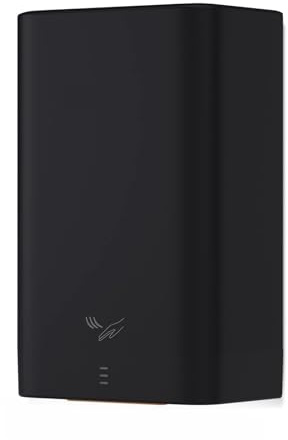 QZCX Asciugamani Elettrico, Asciugamani Automatici da Parete Asciugamani Portatili Mini Asciugamani da Bagno Asciugatura Mani