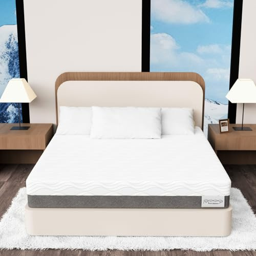 Minnesmadrass 180 x 200 cm H3, minnesmadrass 26 cm höjd 7 zoner, kallskummadrass H2/H3 hårdhetsgrad, premiummadrass för stor dubbelsäng och familjesovrum (180 x 200 x 26 cm)