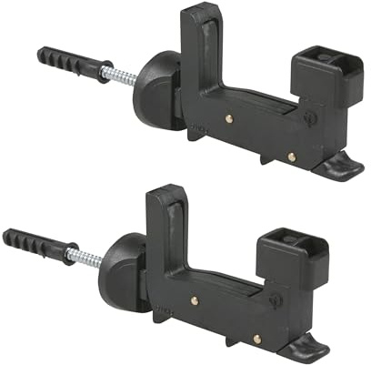 Bricoleva Tope Persianas Exterior con Taco y Anclaje - Resistente a los Agentes Atmosféricos - Apto para Marcos con Grosor de 35-45 mm - Accesorio Tope Persianas (Automático)