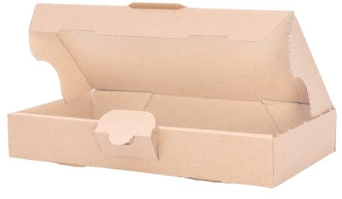 verpacking 200 Maxibriefkartons Versandkartons Faltschachtel Faltkarton Maxibrief 225 x 145 x 35 mm, Braun, MB-XS