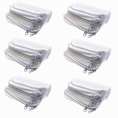 Sac de filtre d'aquarium, 90 sacs de filtre à charbon actif en maille avec fermeture éclair, utilisés pour aquarium, charbon de bois, boule bio, accessoires de filtre (90 pièces 15 x 20 cm)