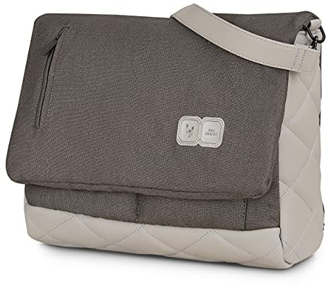 ABC Design Wickeltasche Urban Diamond Edition - Crossbody Bag mit Baby Zubehör – Messenger Bag - großes Hauptfach - breiten Schultergurt - Polyester - Farbe: herb