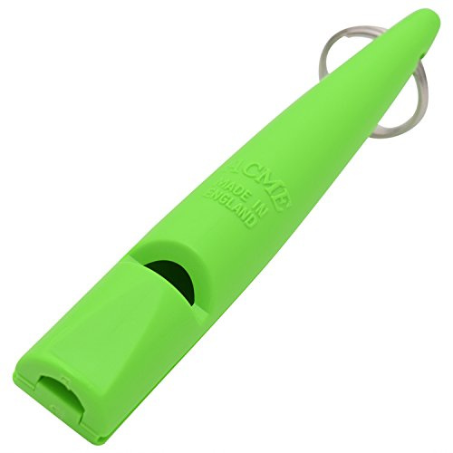 ACME Hundepfeife No. 210,5 mit Anleitung - Das Original aus England: laut und weitreichend (DG Green)