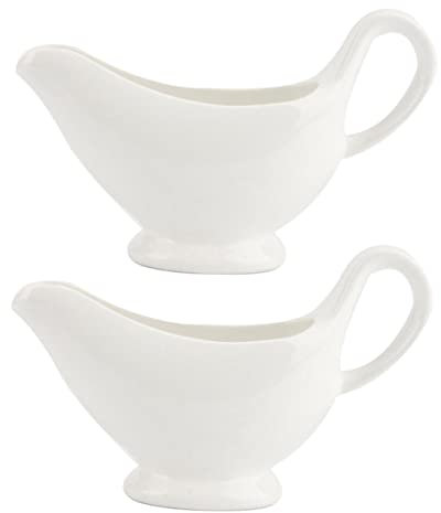 Angoily 2piezas Cubo De Salsa De Cerámica Salseras De Cerámica Accesorios De Cocina Para Servir Salsa La Mesa