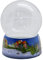 70013 Bastelset DIY Mega Schneekugel Do it Yourself mit Glaskugel und Porzellansockel Winterlandschaft Weihnachtsmarkt Spieluhr möglich – 150mm Durchmesser