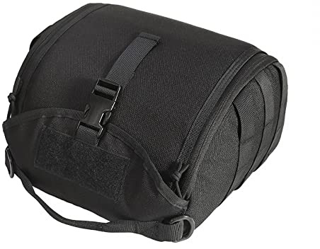 Bolsa táctica para casco de motocicleta, paquete de almacenamiento acolchado para llevar cascos de motocicleta Airsoft