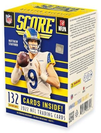 2022 Panini Score Football Sammelkartenbox – 132 Karten innen