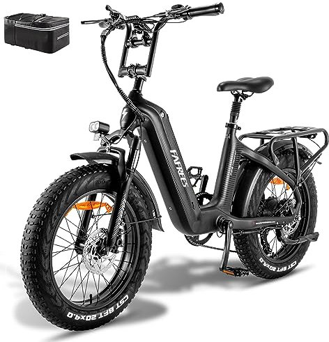 Fafrees [ OFFIZIELL F20 Master E-Bike Herren 48V/22,5AH/1080Wh Akku, Damen Ebike 20 Zoll 60N.m, Elektrofahrrad für Erwachsene 150kg, Mountainbike E Bike Shimano 7S, Hydraulische Scheibenbremsen 2023
