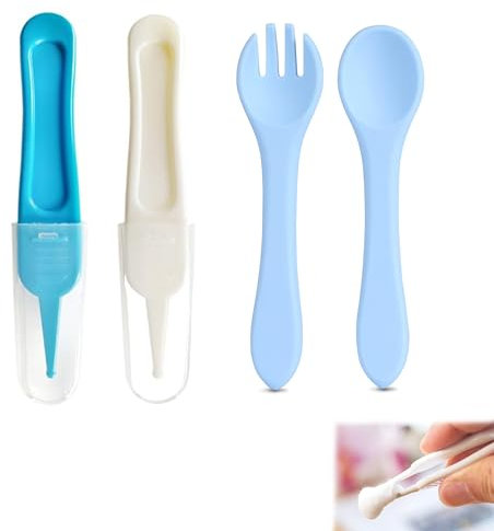 CZNBZIU 2 Stück Baby Nasenpinzette, Baby Sicherheits Pinzette, Nasenreinigung Pinzette Baby Nasenreiniger Baby Nose Cleaner