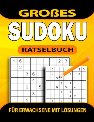 Großes Sudoku-Rätselbuch für Erwachsene