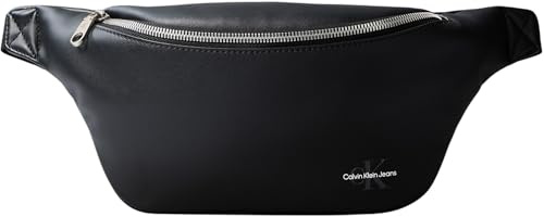 Calvin Klein Herren Bauchtasche Mono Logo Waistbag Verstellbar, Schwarz (Black), Einheitsgröße