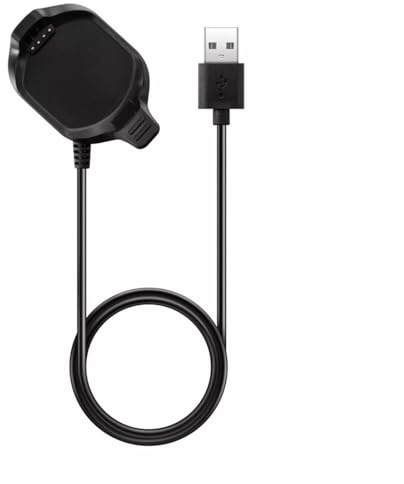 XBERSTAR Cable de carga compatible con Garmin Approach S5/S6 Golf GPS Watch USB Cable de carga Cargador Base Base